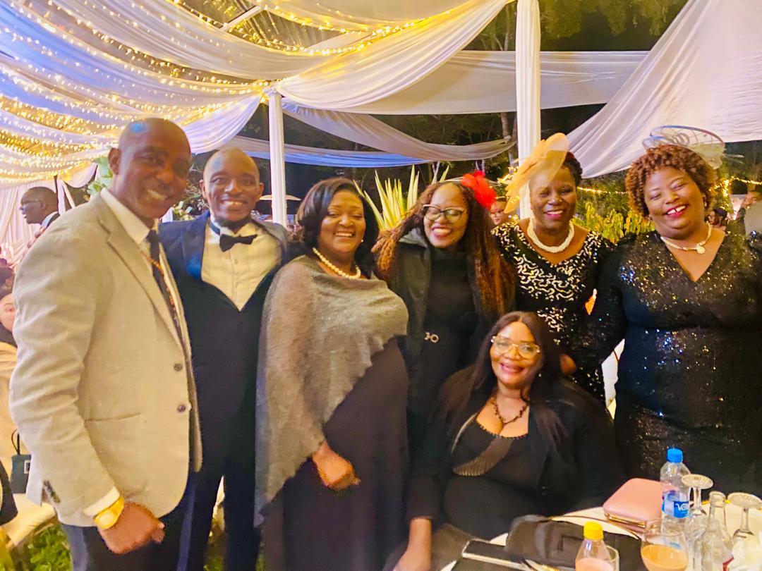 Umozi Wealth members celebrating together at a community event